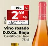 Oferta de Vino rosado Castillo  por 2,49€ en Maxi Dia