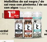 Oferta de Molinillo de sal negra  por 1,69€ en Maxi Dia
