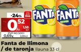 Oferta de Fanta de limón / de naranja / zero de limón por 0,69€ en Dia Market