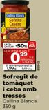 Oferta de Sofrito de tomate y cebolla Gallina Blanca por 1,99€ en Dia Market