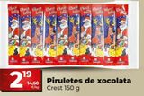 Oferta de Piruleta de chocolate Crest por 2,19€ en Dia Market