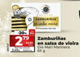 Oferta de Zamburiñas Dia por 3,49€ en La Plaza de DIA