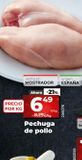 Oferta de Pechuga de pollo por 6,49€ en La Plaza de DIA