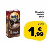Oferta de Chocolate a la taza RAM por 1,99€ en Carrefour Market
