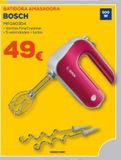 Oferta de Batidora amasadora Bosch por 49€ en Euronics