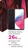 Oferta de Samsung Galaxy Samsung por 26€ en Phone House