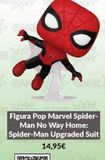 Oferta de GAMI  GAN  Figura Pop Marvel Spider-Man No Way Home: Spider-Man Upgraded Suit 14,95€  por 14,95€ en Game