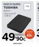 Oferta de Disco duro Toshiba en Tien 21