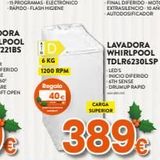 Oferta de Lavadora Whirlpool  por 40€ en Expert