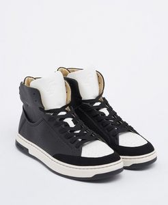 Oferta de Zapatillas de baloncesto de caña alta veganas Sport por 76,99€ en Superdry