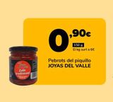 Oferta de Pebrots del piquillo JOYAS DEL VALLE por 0,9€ en Supeco