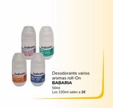 Oferta de Desodorante varios aromas roll -On BABARIA por 1€ en Supeco