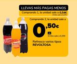Oferta de Refrescos varios tipos REVOLTOSA  por 0,54€ en Supeco