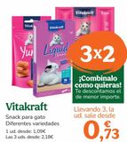 Oferta de Snacks para mascotas Vitakraft por 1,09€ en TiendAnimal