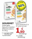 Oferta de Snacks para mascotas Gourmet por 2,99€ en Kiwoko