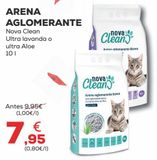 Oferta de Arena para gatos por 7,95€ en Kiwoko