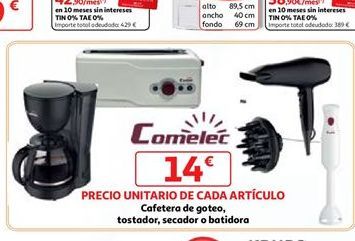 Comprar Pequeños electrodomésticos Ávila | Ofertas y descuentos
