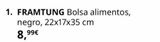 Oferta de Bolsas para alimentos por 8,99€ en IKEA