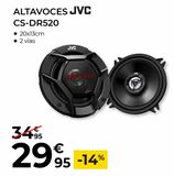 Oferta de Altavoces JVC por 29,95€ en Feu Vert