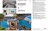 Oferta de Hub Sol Room vista mar  Puerto del Carmen. Lanzarote. C/ Grama, 2.  Sol Lanzarote All Inclusive 4*  Nuestras ventajas  Servicios ofrecidos  SOL  M  LANZAROTE  Situación: en 1 linea de playa, con acces por 723€ en Viajes El Corte Inglés
