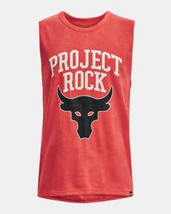 Oferta de Camiseta de tirantes Project Rock Show Your Bull para niño por 26€ en Under Armour