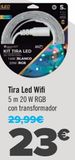 Oferta de Tira Led Wifi  por 23€ en Carrefour