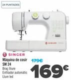 Oferta de Máquina de coser SM 24 Singer  por 169€ en Carrefour