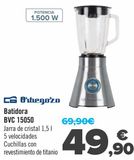 Oferta de Orbegozo Batidora BVC 15050  por 49,9€ en Carrefour