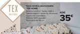 Oferta de Saco nórdico desmontable TEX HOME  por 35€ en Carrefour