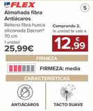 Oferta de Almohada fibra Antiácaros  por 25,99€ en Carrefour