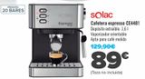Oferta de Solac Cafetera espresso C4481  por 89€ en Carrefour