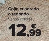 Oferta de Cojín cuadrado o redondo  por 12,99€ en Carrefour