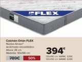 Oferta de Colchón Orión FLEX  por 394€ en Carrefour