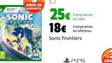 Oferta de Sonic Frontiers por 18€ en CeX
