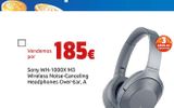 Oferta de Sony WH-1000X M3 Wireless Noise-Canceling Headphones Over-Ear, A por 185€ en CeX