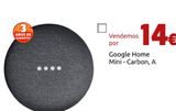 Oferta de Google Home Mini - Carbon, A por 17€ en CeX