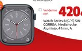 Oferta de Watch Series 8 (GPS) SIN CORREA, Medianoche Aluminio, 41mm, A por 420€ en CeX