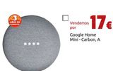 Oferta de Google Home Mini - Carbon, A por 17€ en CeX