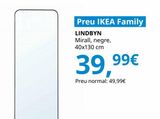 Oferta de Espejo por 39,99€ en IKEA