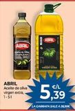 Oferta de Aceite de oliva virgen Abril en CashDiplo
