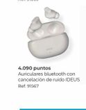 Oferta de Auriculares bluetooth Ideus en Travel Club