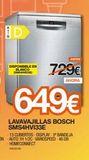 Oferta de Lavavajillas Bosch  por 729€ en Expert