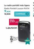 Oferta de Radio portátil  por 9,9€ en La tienda en casa