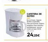 Oferta de Cafetera de goteo  por 24,25€ en ferrOkey