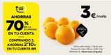 Oferta de Naranjas de zumo por 3€ en BM Supermercados