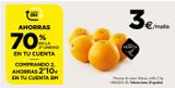 Oferta de Naranjas de zumo selecta por 3€ en BM Supermercados