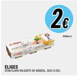 Oferta de Atún claro eliges por 2€ en BM Supermercados