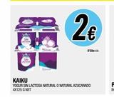 Oferta de Yogur sin lactosa Kaiku en BM Supermercados