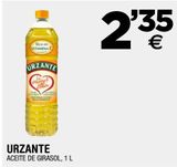 Oferta de Aceite de girasol Urzante por 2,35€ en BM Supermercados