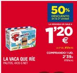 Oferta de Palitos de pan La vaca que ríe por 2,39€ en BM Supermercados